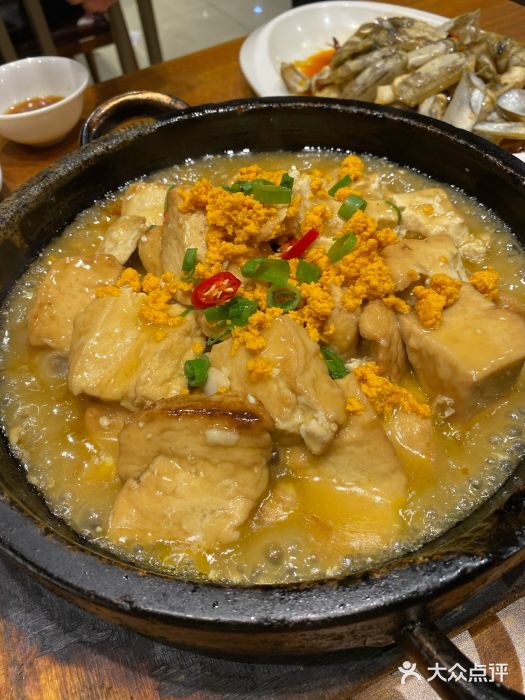 日月昇海鲜码头(开发区五彩城店)石锅海胆豆腐图片