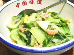 虾米炒芥菜-食锦记家宴·闽南菜(开元盛世广场店)