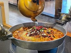 水煮牛肉-万重锦·人文川菜馆(骡马市店)