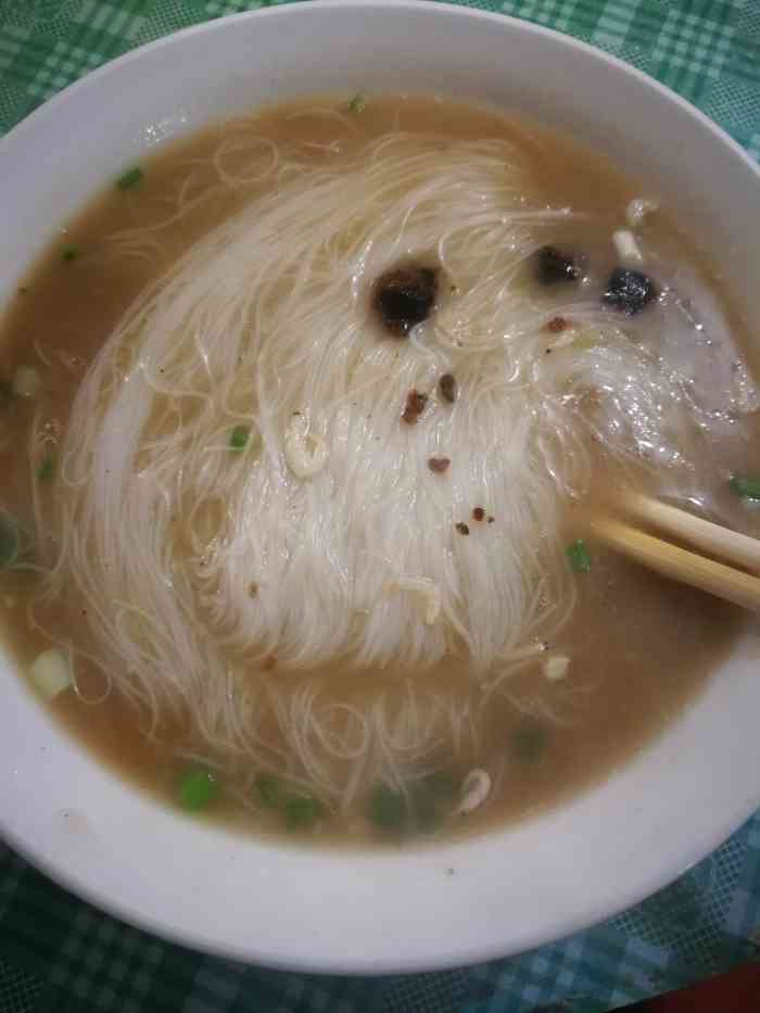 传统鳝鱼糊汤粉-"终于吃到了潜江的糊汤粉 以前在武汉吃的都.