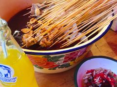 -拈签一笑黄牛肉辣卤串串
