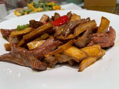 野菌炒鹿肉-吉林省林业宾馆-餐厅