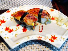 鹅肝芒果握饭-山葵家·创意料理(宁波来福士店)