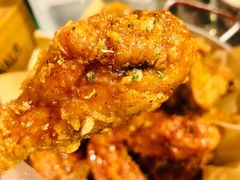 炸鸡翅一半一半-富乐满韩国正宗炸鸡韩国料理(虹泉路店)