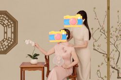 -时光纪亲子全家福照相馆(静安店母女写真父母纪念照)