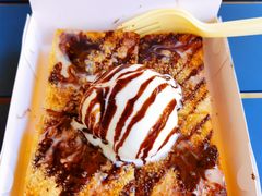 香草冰淇淋厚吐司-阿信厚吐司(曾厝垵店)