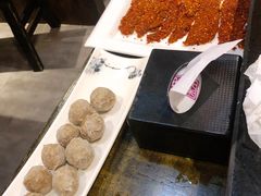 手工鲜牛肉丸-宽板凳老灶火锅(簋街店)