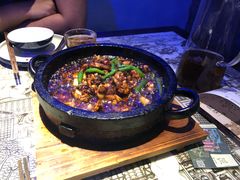 酱爆石锅蛙-绿茶餐厅(乐峰广场店)