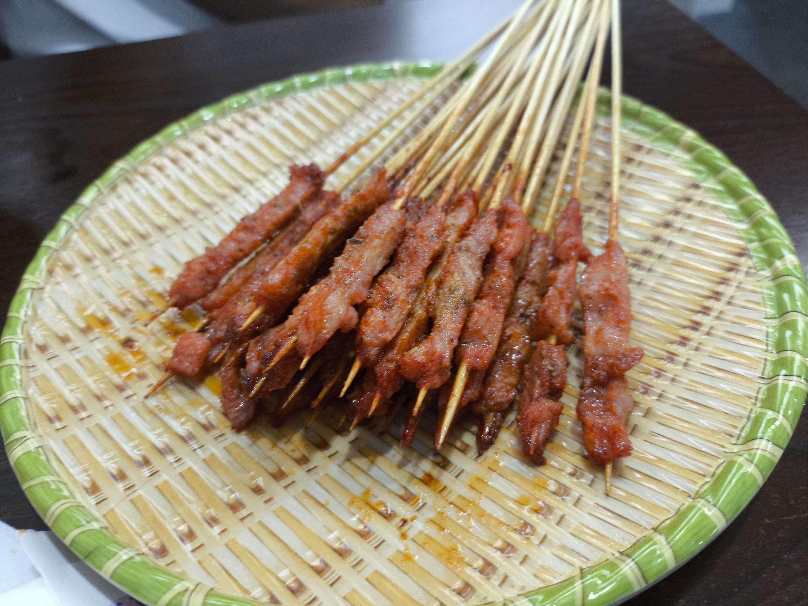 牛肉串满满肉香