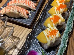 芝士火焰三文鱼寿司-渔井食堂(新洲店)