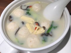 无油鱼汤腐竹煮时蔬-大树餐厅(益田假日店)