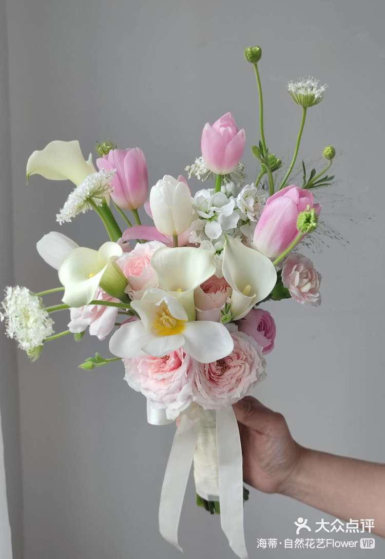 成都花店新娘手捧花领证花束婚纱照花束粉色系蓝色系花束