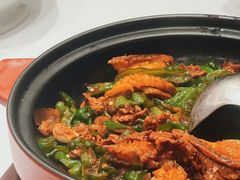 青椒鲍鱼锅巴饭-永膳精致本味湘菜(麓谷店)