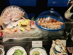 生鱼片-唐拉雅秀酒店-西锦汇空中BBQ·思创餐厅