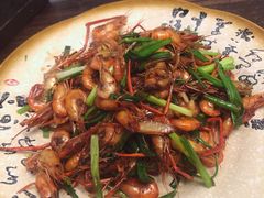 葱爆河虾-75幢私房菜馆