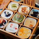 甜品九宫格，治好了我的选择困难。