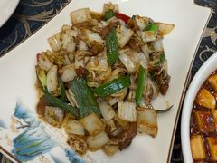 古法猪油渣炒白菜-晓平饭店(嘉善路店)