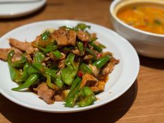 辣椒炒肉-吕氏疙瘩汤·新鲁菜(济南万象城店)