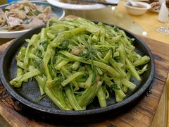 虾酱啫通菜梗-壹厨饭店(五羊店)