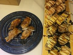 火炙三文鱼双味寿司-羽寿司(东方宝泰店)