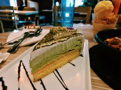 抹茶雪域蛋糕-必胜客(环球店)