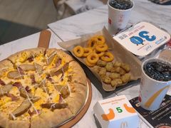 美国风情土豆培根比萨-达美乐比萨(红山店)
