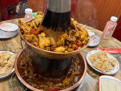 -超越炭火牛蛙火锅鸡(河东店)