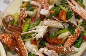 Stir-Fried Flower Crab