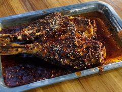 烤巴掌耗儿鱼-袁师傅烤肉(弹子石店)