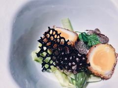 松露味溏心鹌鹑蛋配新鲜芦笋-Da Ivo哒伊沃意大利魔镜餐厅(外滩店)
