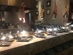 自助取餐区-惠州白鹭湖雅居乐喜来登度假酒店-盛宴标帜西餐厅