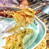 吃起来特别爽 牛肉夹馍肉给的实在 再夹个咸鸭蛋
