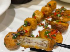 油豆皮葱花肉-酱湘宴餐厅(狮子山公园店)