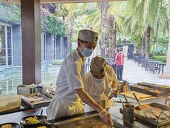 自助取餐区-海角轩·三亚文华东方酒店