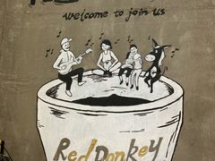 -red donkey coffee