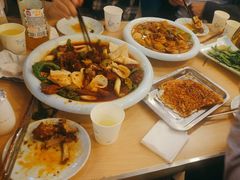 -尕盼舍连锁餐饮大盘鸡拌面王(中和美食街店)