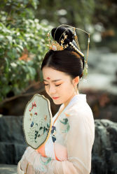 -唐小主古装儿童摄影馆·儿童汉服妆造·摄影跟拍