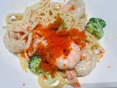 鲜虾飞鱼籽奶油意面-TAMATI(巴黎贝甜韩式西餐厅店)