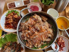炒五花肉-海云台韩式汤饭·13年匠心韩料(南山店)