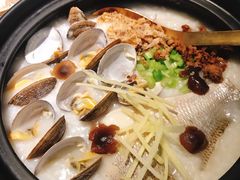 鲈鱼花蛤菌菇粥-潮粥荟·潮汕砂锅粥(朝阳大悦城店)