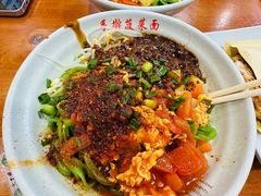 特色三合一-手擀菠菜面(西康路店)