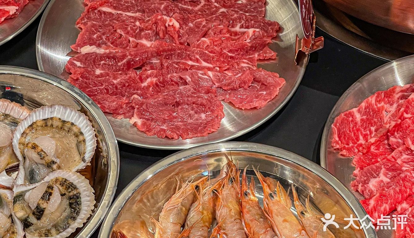 青岛的！！自选海鲜火锅太鲜了！！