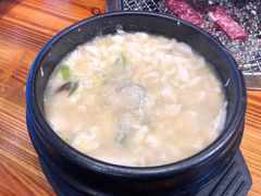 嫩豆腐汤-万兴佳烤肉·长白山老味道(宏泰广场店)