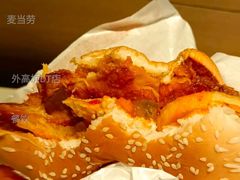 大盘鸡风味麦辣鸡腿汉堡-麦当劳(外高桥DT店)