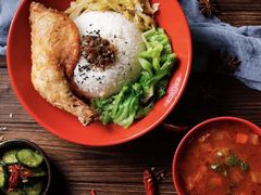 鸡腿饭-大圆碗•大排饭(天海店)