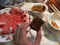 糖火烧-北京老门框爆肚涮肉馆(锦业路店)