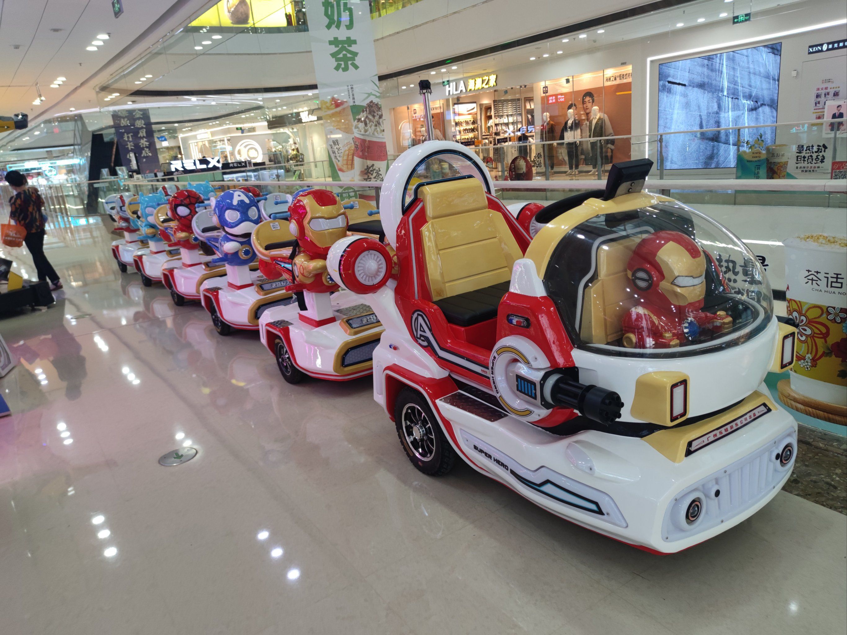 南海万达广场 小火车