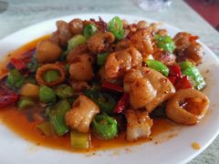 火爆肥肠-豆腐脑花