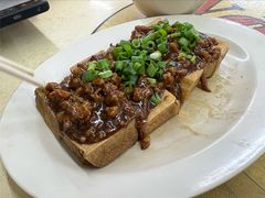 肉碎炸豆腐-明辉田鸡粥