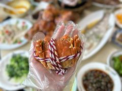 -七的湖·晚芳亭·阳澄湖农家菜·大闸蟹(莲花岛店)